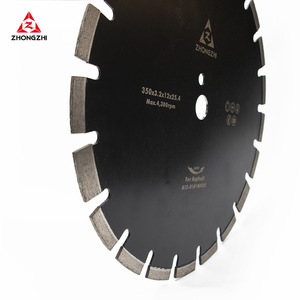 Disco <span class=keywords><strong>da</strong></span> Taglio Stradale 400mm per Cemento, Asfalto e Pavimentazioni - Lama Diamantata con Rivestimento CrN per Taglio a Secco - Product Image 3