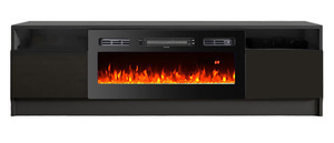 Moderno y Lujoso Mueble para TV con <span class=keywords><strong>Chimenea</strong></span> Eléctrica Decorativa LED de Llama Artificial para Sala de Estar - Product Image 2