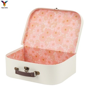 Tùy Chỉnh Màu Be Khâu Handmade <span class=keywords><strong>Craft</strong></span> Đồ Chơi Hộp Giấy Tông Vali Nhà Sản Xuất - Product Image 6