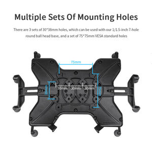 Perfect High Strength Stainless Steel Best Heavy-Duty Adjustable Travel Tablet Holder - Product Image 3