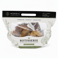 Sac Doypack Personnalisé Écologique Recyclable avec Fermeture Éclair pour Emballage de Luxe de Poulet Rôti de Marque Premium