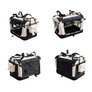 Jaula Plegable y Transpirable para Mascotas, Perros y Gatos, Impermeable, Enrollable, con Ventana, Bolsa de Viaje Suave para Mascotas, Logotipo Personalizado - Product Image 2