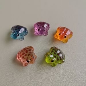 100 Pezzi Miniature di Rane Luminose, Statuette in Resina per Decorazione Giardino, Fai-da-Te, Terrario, Paesaggio in Muschio - Product Image 6