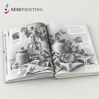 Luxuriöser Hardcover-Kunstdruck für Künstler, Museen, Galerien und Ausstellungskataloge Maßgefertigt OEM
