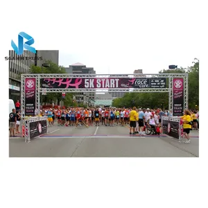Portable Finish Line and Starting Line truss Systems for Marathon
