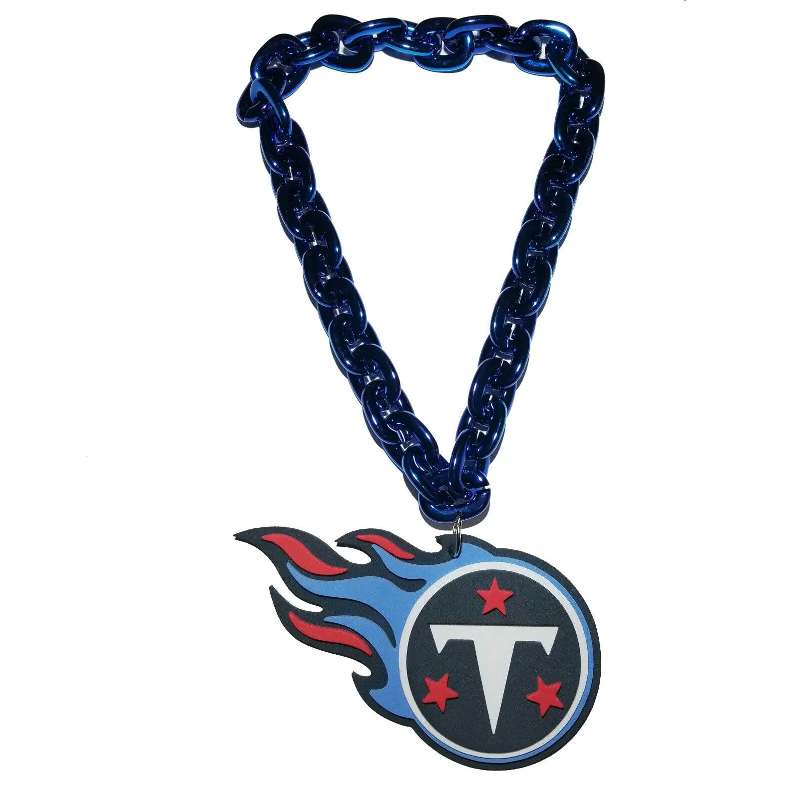 Atacado/Personalizar 3D EVA Foam Tamanho Grande Colar NFL Tennessee Titans Fan Chain Fanfave Fantains Colar