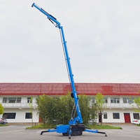 3 Ton 5 Ton 8 Ton 10 Ton 12 Ton Küçük Mobil Uzaktan Kumandalı Mini İnşaat Teleskopik Örümcek Paletli Vinç Sitong
