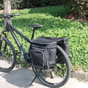 Usine 30L vélo <span class=keywords><strong>porte</strong></span>-bagages montage sacoche lumière réfléchissante 2 en 1 cyclisme stockage arrière coffre <span class=keywords><strong>porte</strong></span>-bagages sacs de selle - Product Image 6