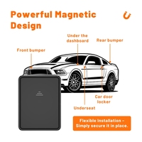 YOGU YG-D3 Rastreador GPS para Automóvil, Almacenamiento en la Nube, Rastreo en Tiempo Real, Rastreo de Motocicletas, Rastreador GPS para Camiones, Compatible con Personalización