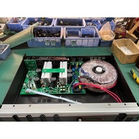 Transformateur toroïdal professionnel L2X600 2U ultra-haute capacité combiné à un amplificateur de puissance numérique de classe D pour KTV, bar, scène