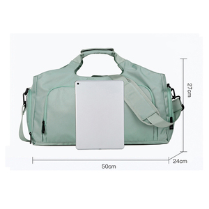 Borsa da palestra con logo personalizzato con grande capacità a secco e separazione Fitness borsone da viaggio <span class=keywords><strong>sport</strong></span> Cover da palestra per uomo e donna da viaggio adatto - Product Image 6