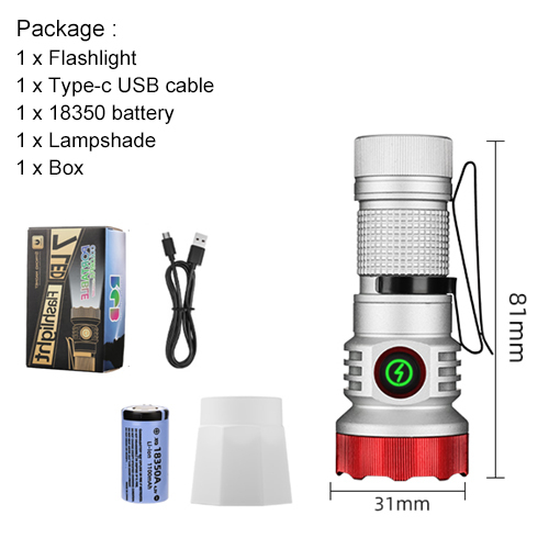 argent (+18350 batterie)