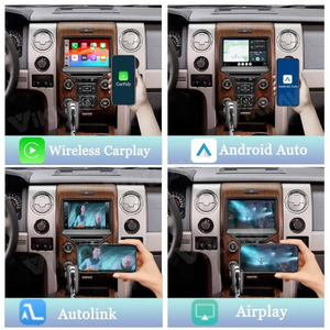 Boîtier décodeur Viknav Linux pour Ford F150 Raptor 2013-2014, mise à niveau stéréo avec CarPlay sans fil et Android Auto, rétrofit d'écran OEM. - Product Image 6