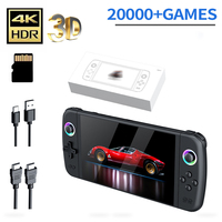 Vente flash Console de jeu portable M27 7 pouces 4K 64/128 Go de mémoire Cadeau pour enfants