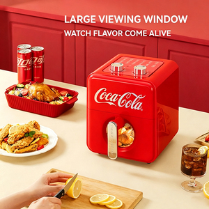 Friggitrice ad Aria Elettrica Digitale Smart Senza Olio in Acciaio Inox da 4,2L per Uso Domestico, Personalizzabile OEM/ODM, Vendita all'Ingrosso Coca-<span class=keywords><strong>Cola</strong></span> - Product Image 5