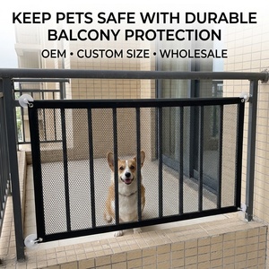 Filet de sécurité pour animaux de compagnie sur mesure OEM, filet de <span class=keywords><strong>protection</strong></span> pour balcon, barrière pour <span class=keywords><strong>chat</strong></span>, clôture pour chien, logo personnalisé, marque privée, fabricant en gros - Product Image 6
