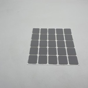 Almohadilla Autoadhesiva para Pies, Almohadilla Circular de Silicona Negra, Almohadilla de Silicona Antideslizante Gris, Almohadilla de Silicona en Forma de Rejilla para Pies - Product Image 2