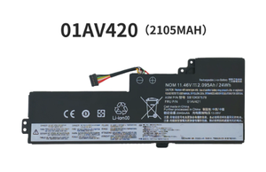 EW rigoriginal 01A4421 01AV419 01A489 Oatteratteratterattery Or o Lenovo hinkPad 470 <span class=keywords><strong>T480</strong></span> 11,4 V 11,46 V 24Wotototebook batería - Product Image 2