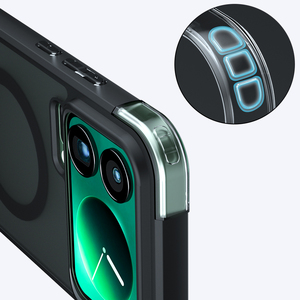 Ốp điện thoại cảm ứng từ tính bề mặt mờ cho Xiaomi 17 <span class=keywords><strong>Pro</strong></span> Max, chống sốc, chống vân tay, không bao giờ bị ố vàng - Product Image 4