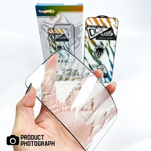 Protecteur d'écran en verre trempé anti-empreintes digitales pour téléphone portable HD pour iPhone 17 Air 16 15 14 13 12 <span class=keywords><strong>Pro</strong></span> - Product Image 5