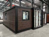 Casa Prefabricada de Instalación Rápida, Expandible con Doble Ala, Moderna, Tipo Estudio, Aislada, Portátil, con Estructura de Acero