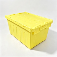 Caisses de logistique en plastique empilables et emboîtables, bacs de rangement réutilisables, boîtes de transport industrielles