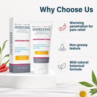 Crème apaisante pour la douleur à la capsaïcine OEM, extrait d'arnica, soulagement de l'inconfort musculaire et articulaire, lotion chauffante apaisante pour le corps, soin de la peau du corps