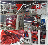 Moule à briques en béton de qualité, presse hydraulique de formage, machines à fabriquer des briques entièrement automatiques