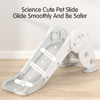 Parc Bébé Feelbaby en Plastique Pliable avec Toboggan et Balançoire, Aire de Jeu Sécurisée pour Bébés et Tout-Petits