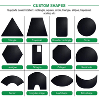 Panel Surya SMT Kustom 0.1W-5W 3V-18V untuk Kacamata Pintar AR Wearable