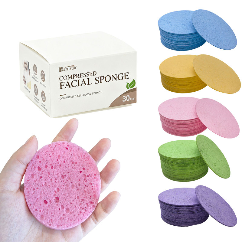 Foamstar 12 Pack Reusable Compressed Facial