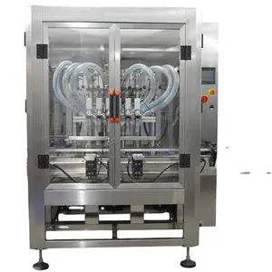 New Design 4 Head Liquid Automatic Bottle Filling Machine Production Line