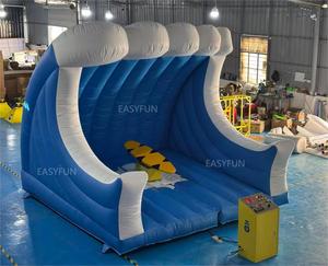 โรงงาน EASYFUN รับผลิตกระดานโต้คลื่นไฟฟ้าแบบกลไกตามสั่ง เครื่องเล่นเป่าลมในร่ม เครื่องจำลองการเล่นกระดานโต้คลื่นแบบเป่าลม สวนน้ำ - Product Image 3