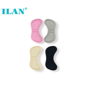 Cuscinetti per tallone ILAN 2 pezzi adesivi rosa grigio beige nero per il comfort delle scarpe - Product Image 2