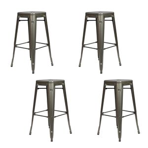 Sillas de Bar <span class=keywords><strong>Tolix</strong></span> de Metal Apilables con Patas Altas, Muebles de Exterior al Por Mayor a Precio Económico - Product Image 4