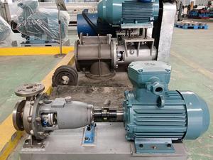Pompe centrifuge en titane résistante à la corrosion utilisée dans les systèmes de traitement des eaux usées - Product Image 5