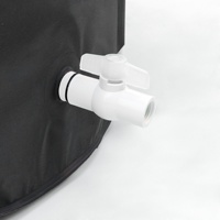 Baignoire gonflable portable pliable en PVC LCD118 pour adultes, avec support extérieur et piscine intégrée