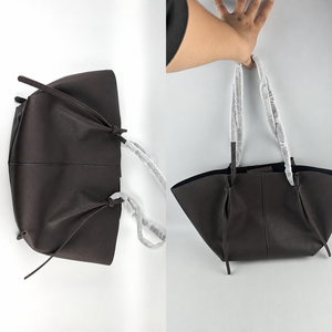 Nouveau sac fourre-tout en cuir motif crocodile style Polène, sac à main femme grande capacité pour le bureau, les trajets quotidiens et les voyages - Product Image 5