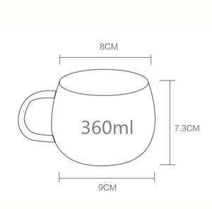 ชุดชากาแฟตอนเช้าที่ดีอาหารเช้าแก้วถ้วยแก้วด้วยช้อน - Product Image 5