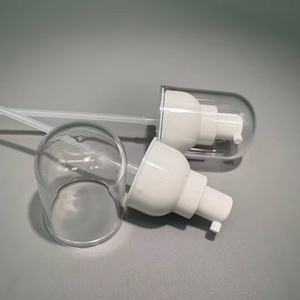 <span class=keywords><strong>Prix</strong></span> d'usine, vente en gros, pompe de traitement à verrouillage gauche-droite 20/410 24/410, tête blanche, couvercle AS complet, compatible avec les flacons de lotion - Product Image 2