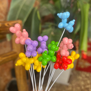 ลูกโป่งที่กำหนดเองเครื่องประดับสุนัขในรูปปั้นสไตล์ชาวพุทธทำจากเรซินพร้อมรูปแบบการทาสีลูกโป่งงานฝีมือและของขวัญที่ไม่เหมือนใคร - Product Image 4