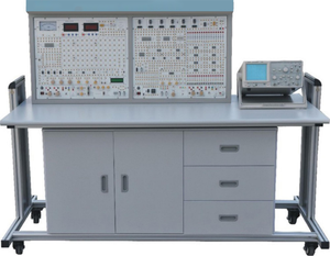 Plateforme de formation complète en électronique métallique RUIMU, équipement expérimental de circuits analogiques et numériques, banc de formation électrique - Product Image 2