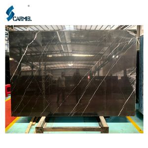 Losa de mármol Nero Marquina para pared y suelo de mármol, losa de mármol de piedra natural para <span class=keywords><strong>casa</strong></span> - Product Image 6