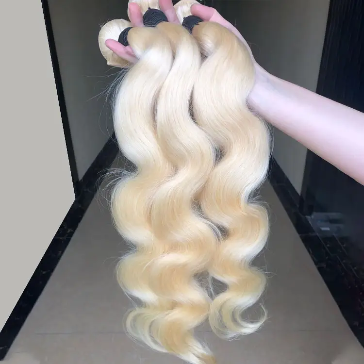 Indian 613 brazilian human hair weave bundles,blond raw virgin cuticle aligned hair bundles,bundle cuticle aligned virgin hair