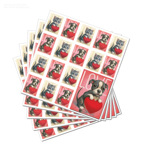 Estampillas y Pegatinas Originales de Correo Permanente de EE. UU. 2023 con Diseño de Gatos y Perros, <span class=keywords><strong>para</strong></span> Bodas, Cumpleaños, Regalos y Envíos Individuales - Product Image 4