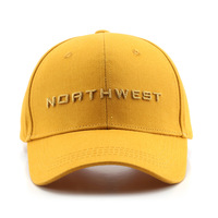 Groothandel op maat gemaakte 3D geborduurde logo 6-delige pet van hoogwaardig katoen, sportgorras, heren/dames hiphop rode baseballcap