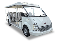 Bus électrique de tourisme Wuling série V, 14 places, batterie au plomb-acide 72 V, adaptable à la conversion, prêt pour une personnalisation complète.