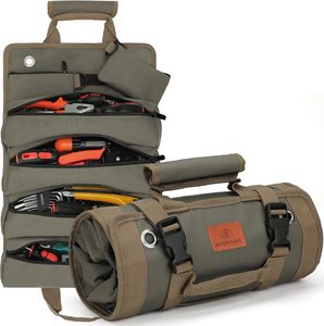 Échantillon gratuit Sac à outils multifonctionnel de haute qualité pour l'extérieur, enroulable, avec sac à couteau de chef, sac à outils Veto, robuste - Product Image 2