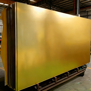 Op maat gemaakte gouden spiegelende acrylplaat 8 * 4ft laser gesneden flexibele acryl spiegelpaneel 2mm 3mm - Product Image 5