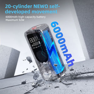 Gonfleur de pneu portable tout-en-un-<span class=keywords><strong>Pompe</strong></span> à air sans fil NEWO LP23 pour voitures, vélos, motos - Product Image 4